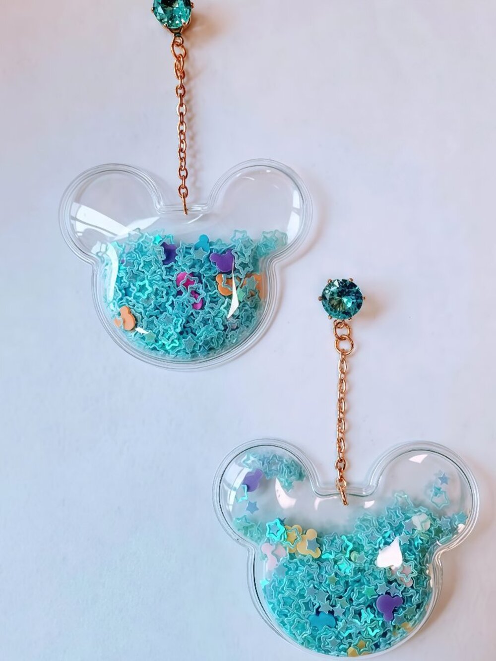 Enchanted princess shaker earrings